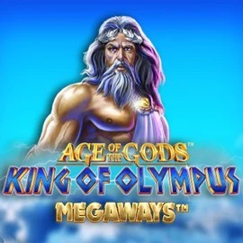 Enjoy Age Of The Gods: King of Olympus Megaways by Origins – logo hosted on gigaspinz-casinos.com