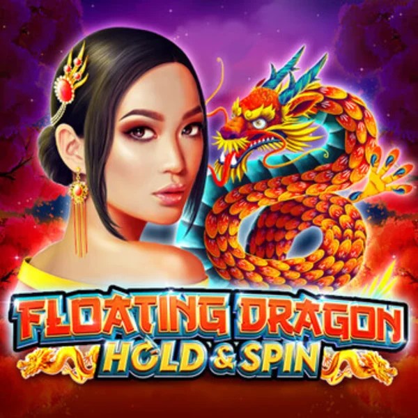 Floating Dragon slot logo by Pragmatic Play at Gigaspinz Casino